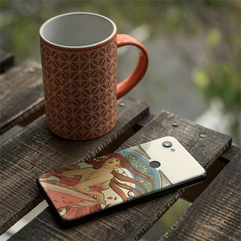Alphonse Mucha The Arts, Dance Google Pixel 3a XL Skin